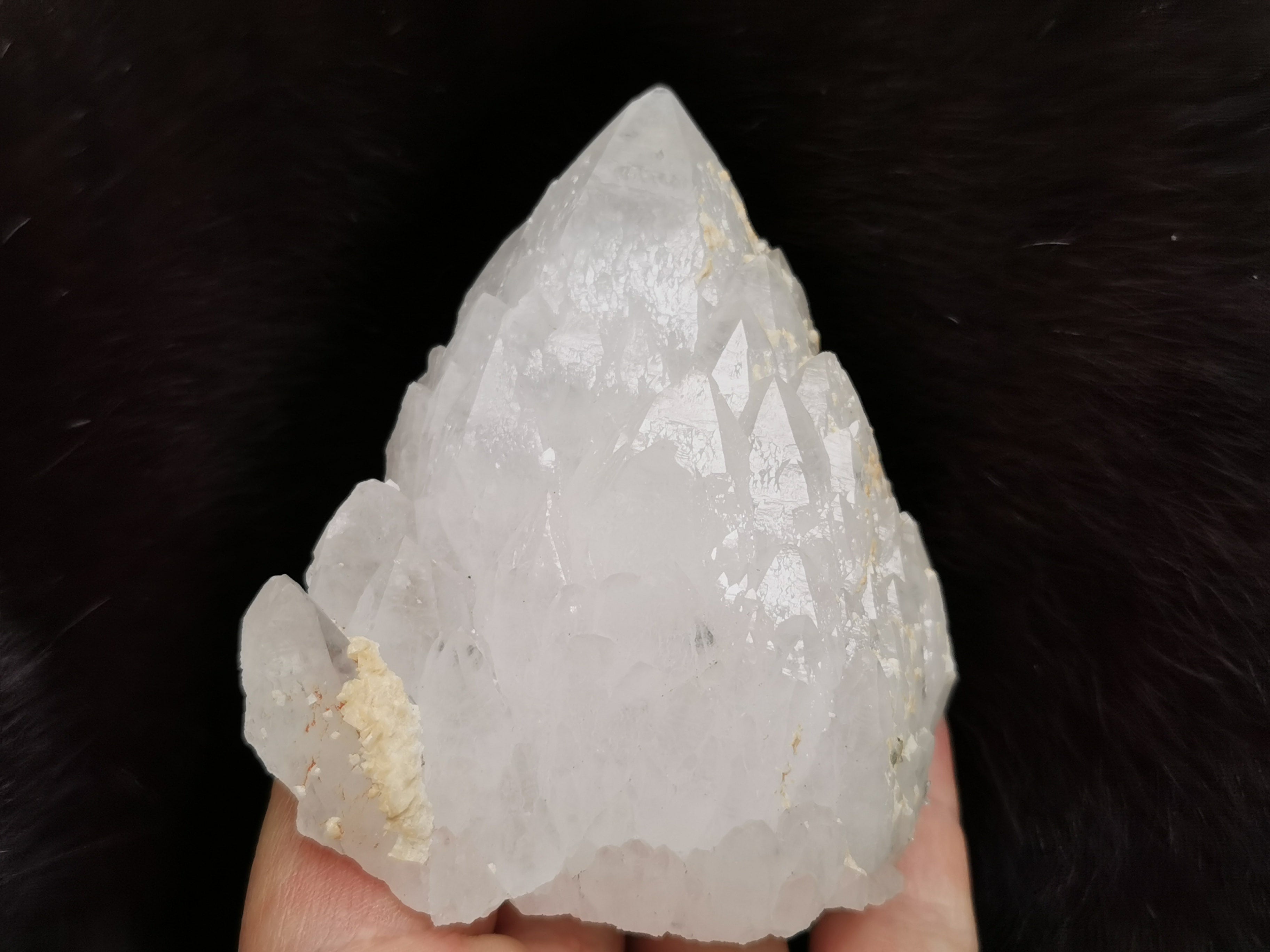 レア ライトピンク キャンドルクォーツ水晶 大 クラスター 浄化 レア ライトピンク キャンドルクォーツ水晶 大 クラスター 浄化
